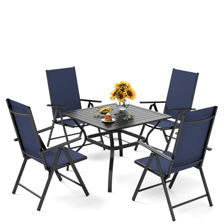 Alyah 4 - Person Square Outdoor Dining Set