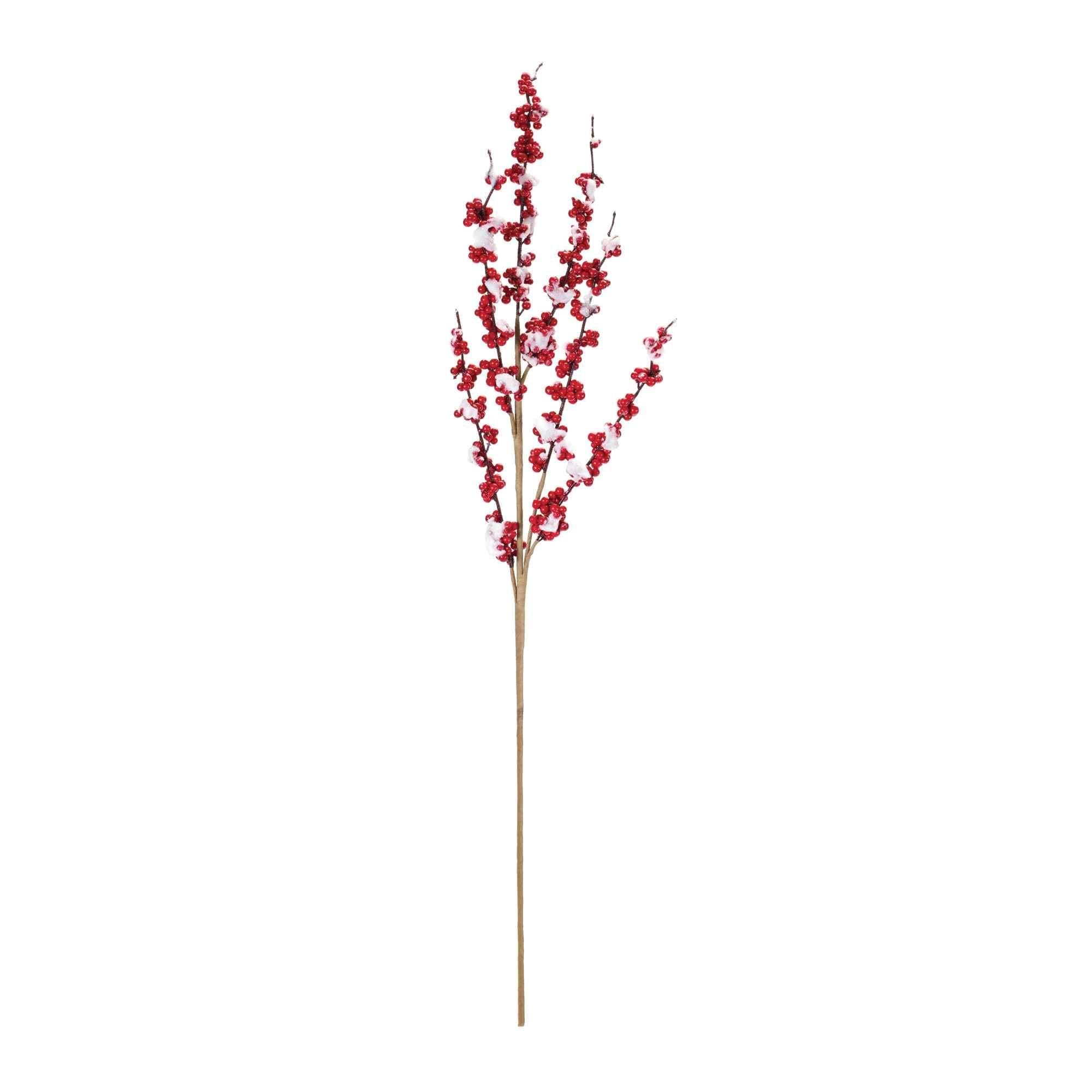 Set of 12 Frosted Berry Christmas Artificial Sprays 34