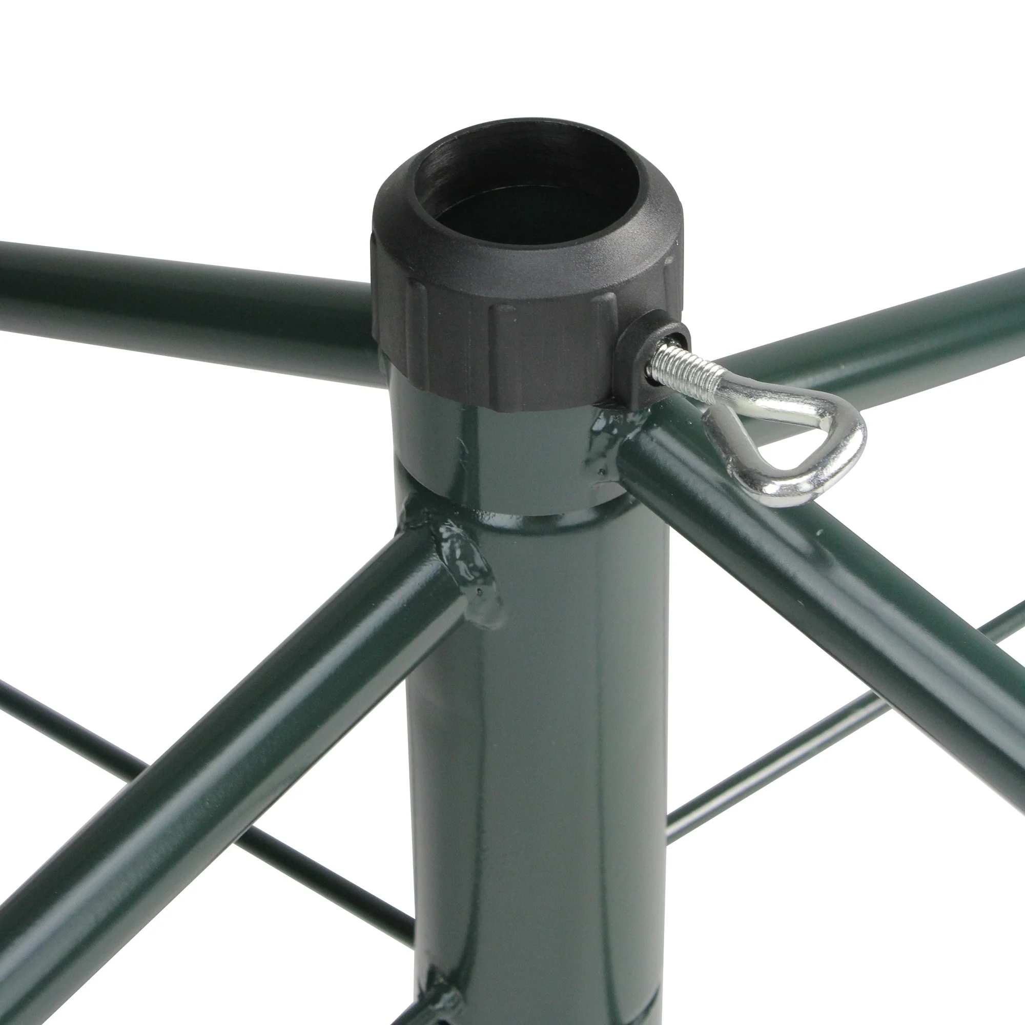 Green Metal Christmas Tree Stand for 9'-10' Artificial Trees