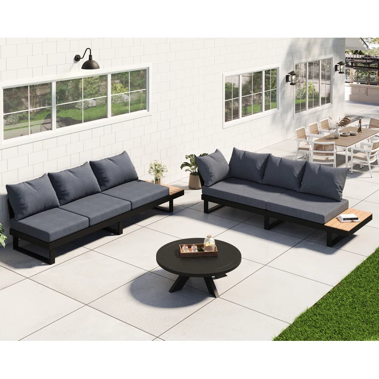 Simeko 6 - Person Outdoor Seating Group with Cushions