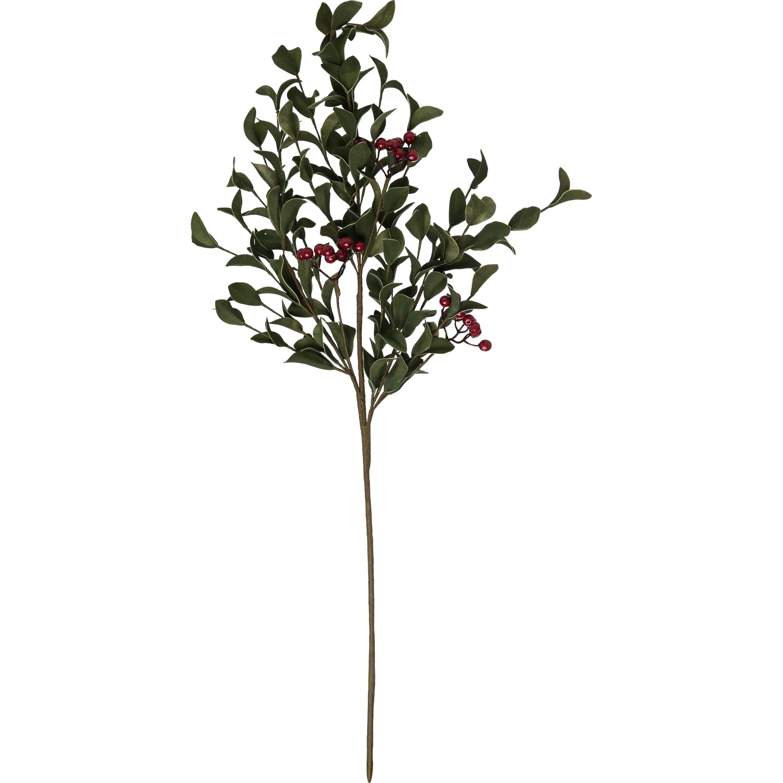 Transpac Foam 32 in. Green Christmas Berry Spray
