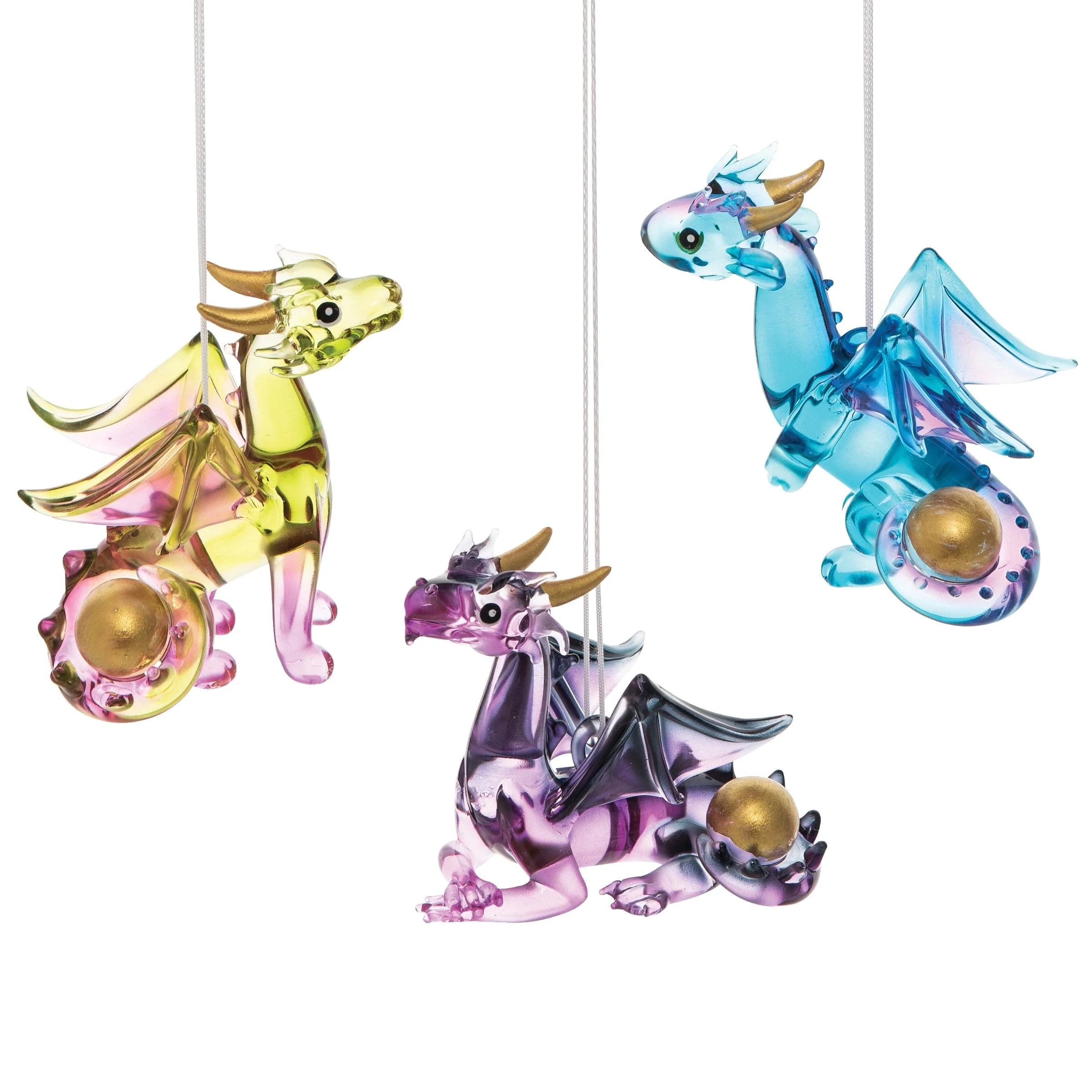 Baby Dragon Ornament Set of 3 - Set of 3