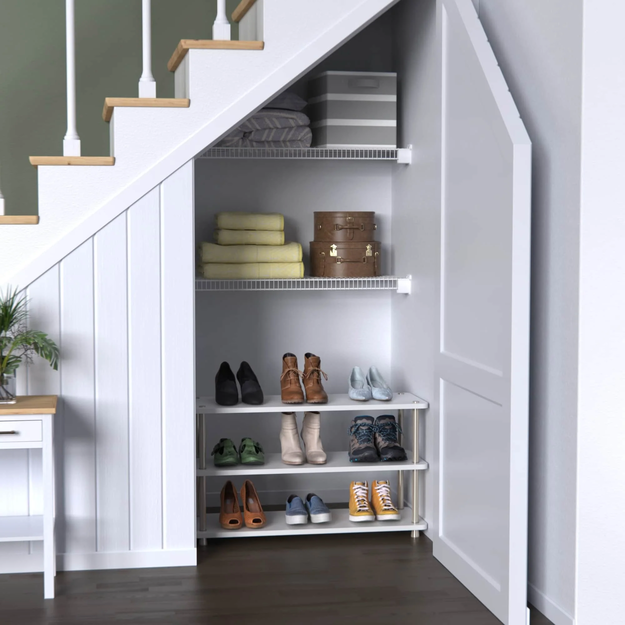 ClosetMaid 3 Tier Shelf Shoe Organizer