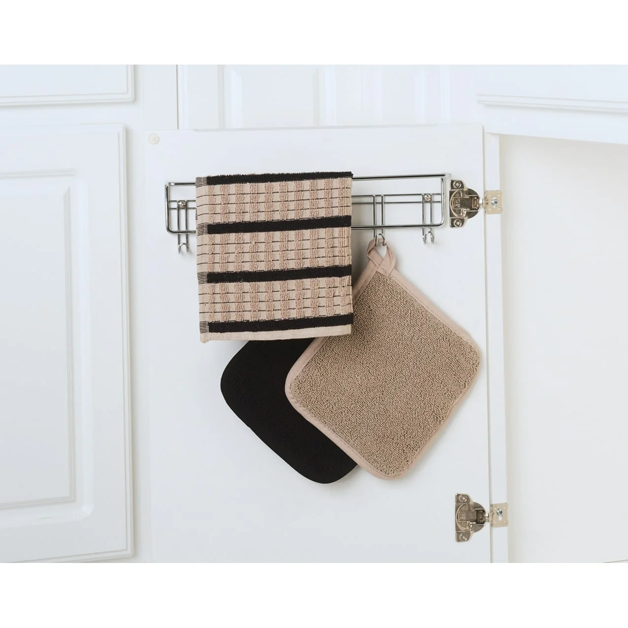ClosetMaid Chrome 6-hook Towel Rack
