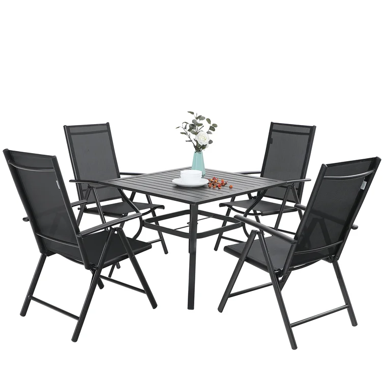 Alyah 4 - Person Square Outdoor Dining Set