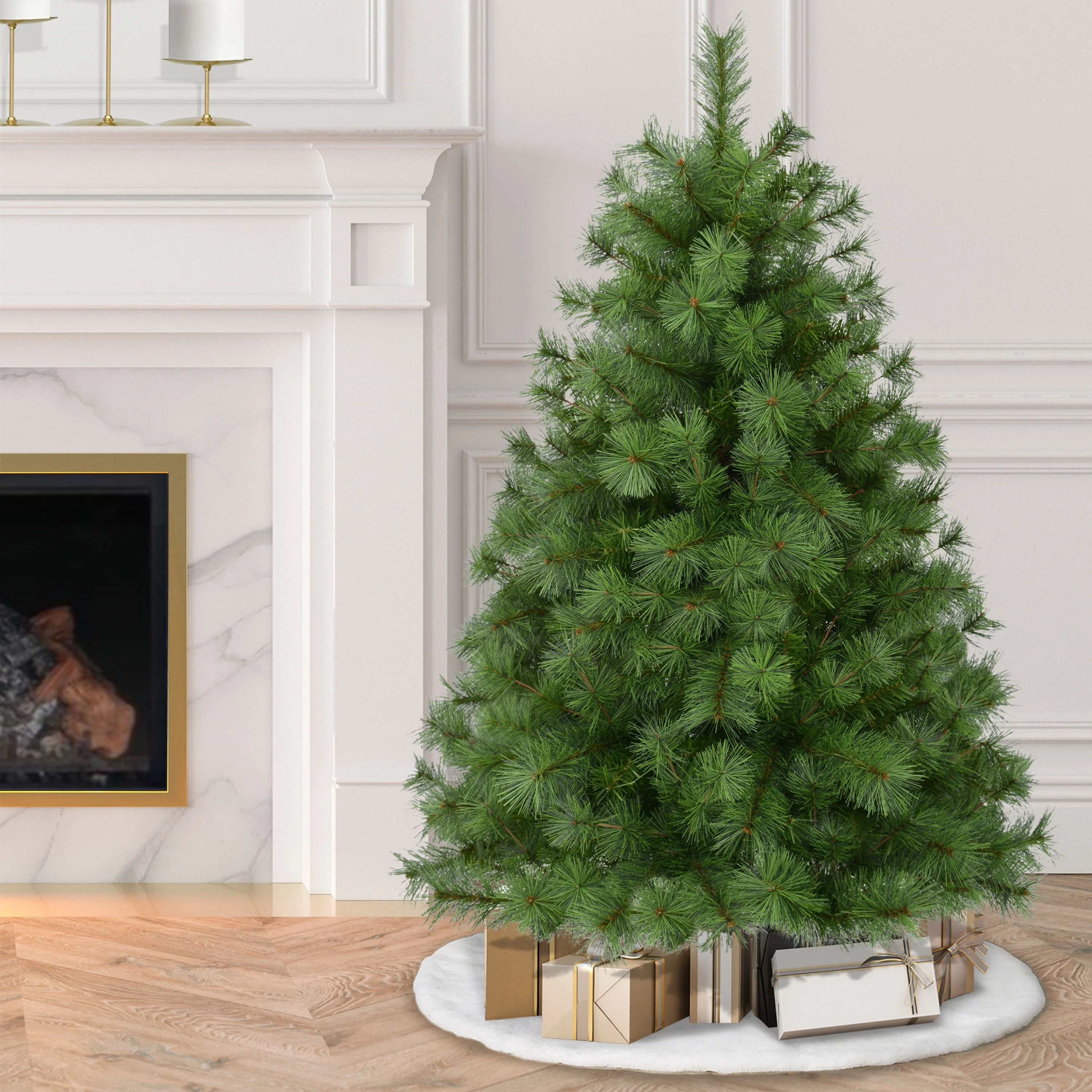 Puleo International 4.5' Unlit Artificial Colorado Pine Christmas Tree