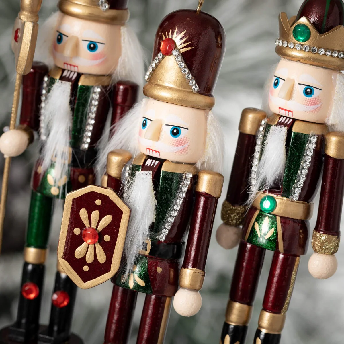 Sullivans Christmas Nutcracker Ornament Set of 3