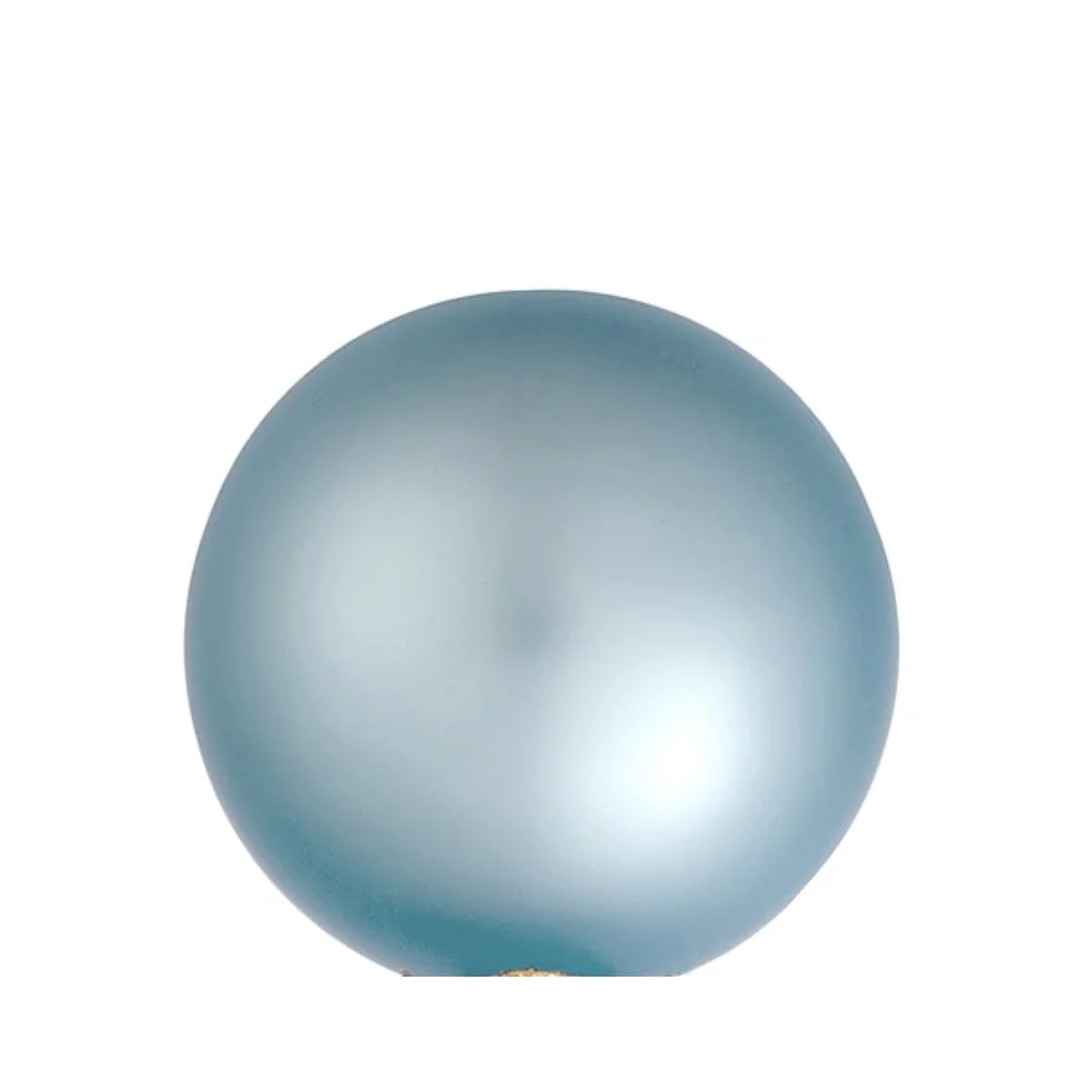 Matte Finish Glass Christmas Ball Ornaments 3.25