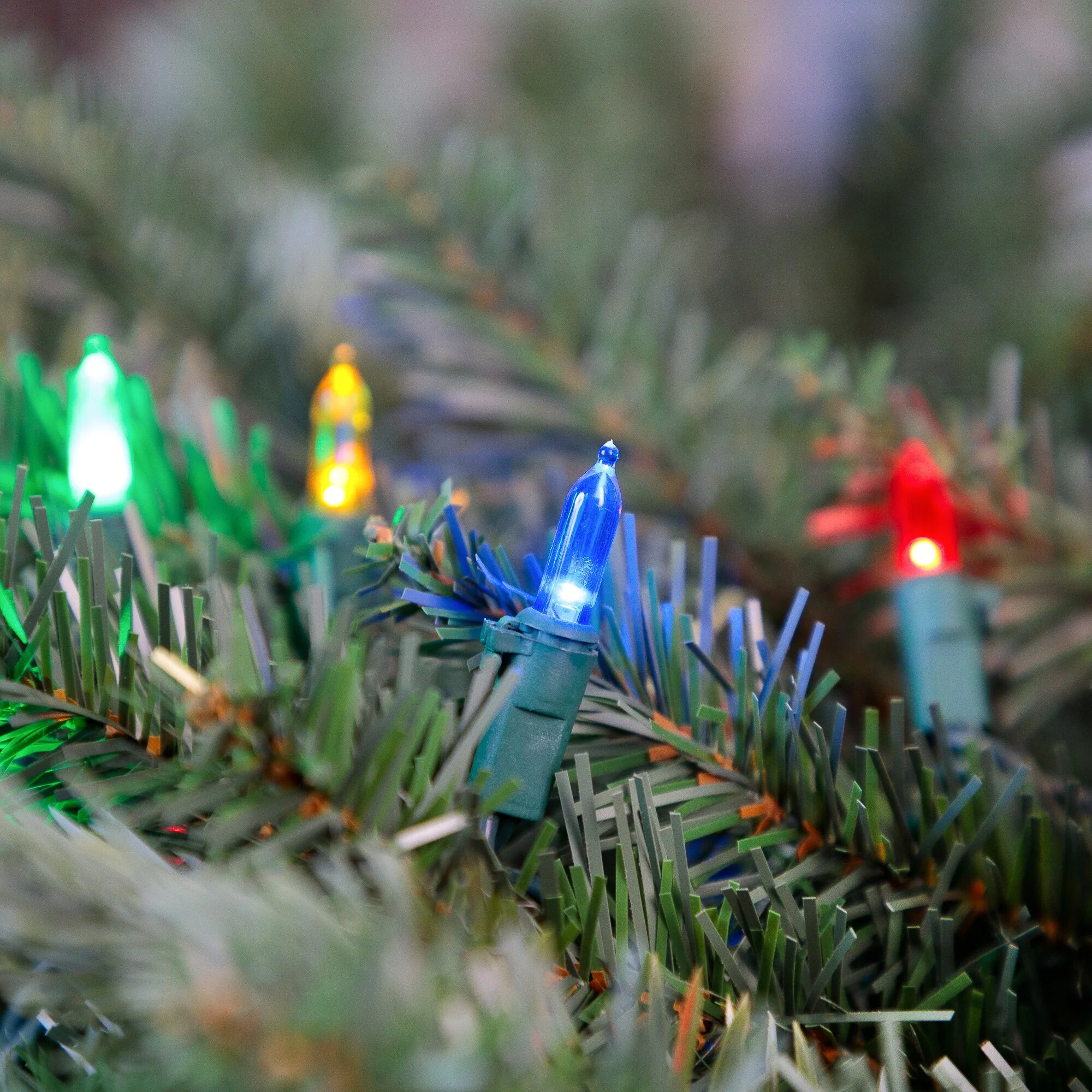 Set of 100 Multi-Color LED Mini Christmas Lights 4