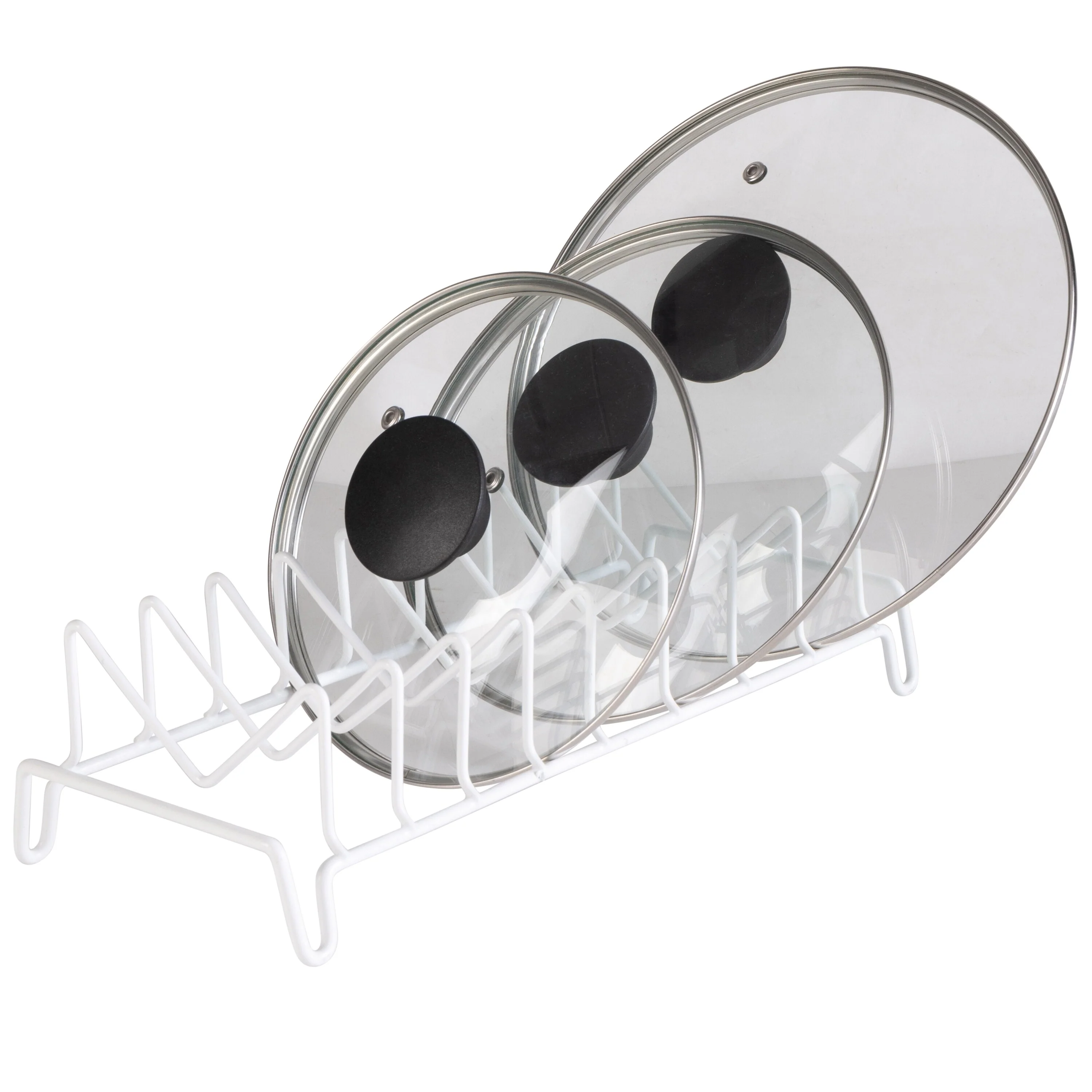 Kitchen Details Lid Organizer in White - 13.98