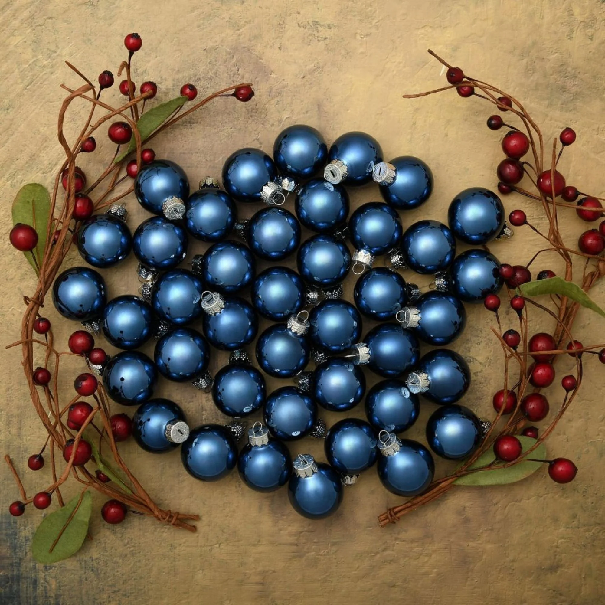Shiny Finish Christmas Ball Ornaments 1.25
