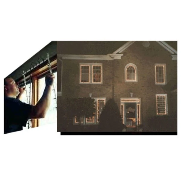 The Window Wonder For Christmas Lights - 4 Rod Pack