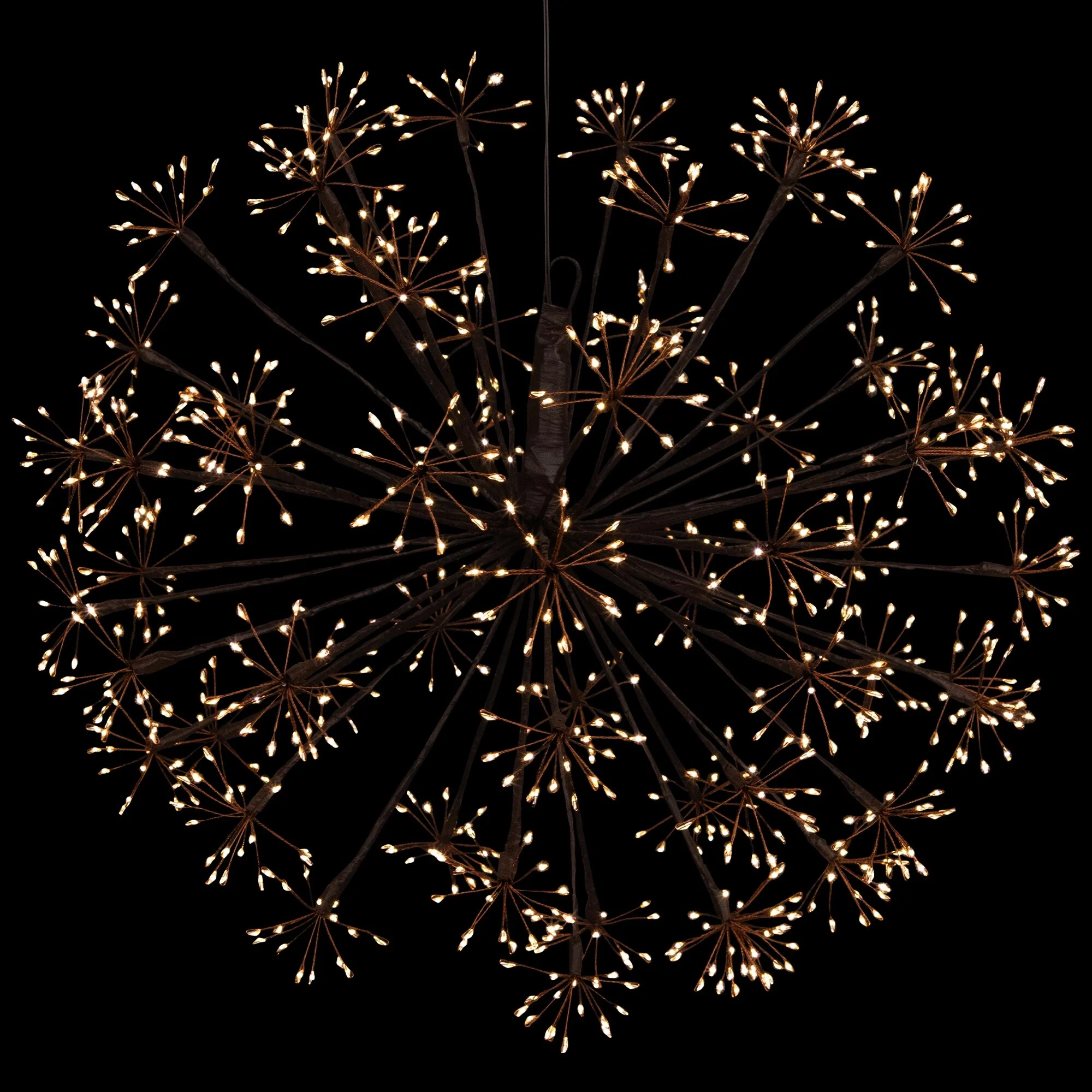 LED Lighted Starburst Ball Decoration - 20