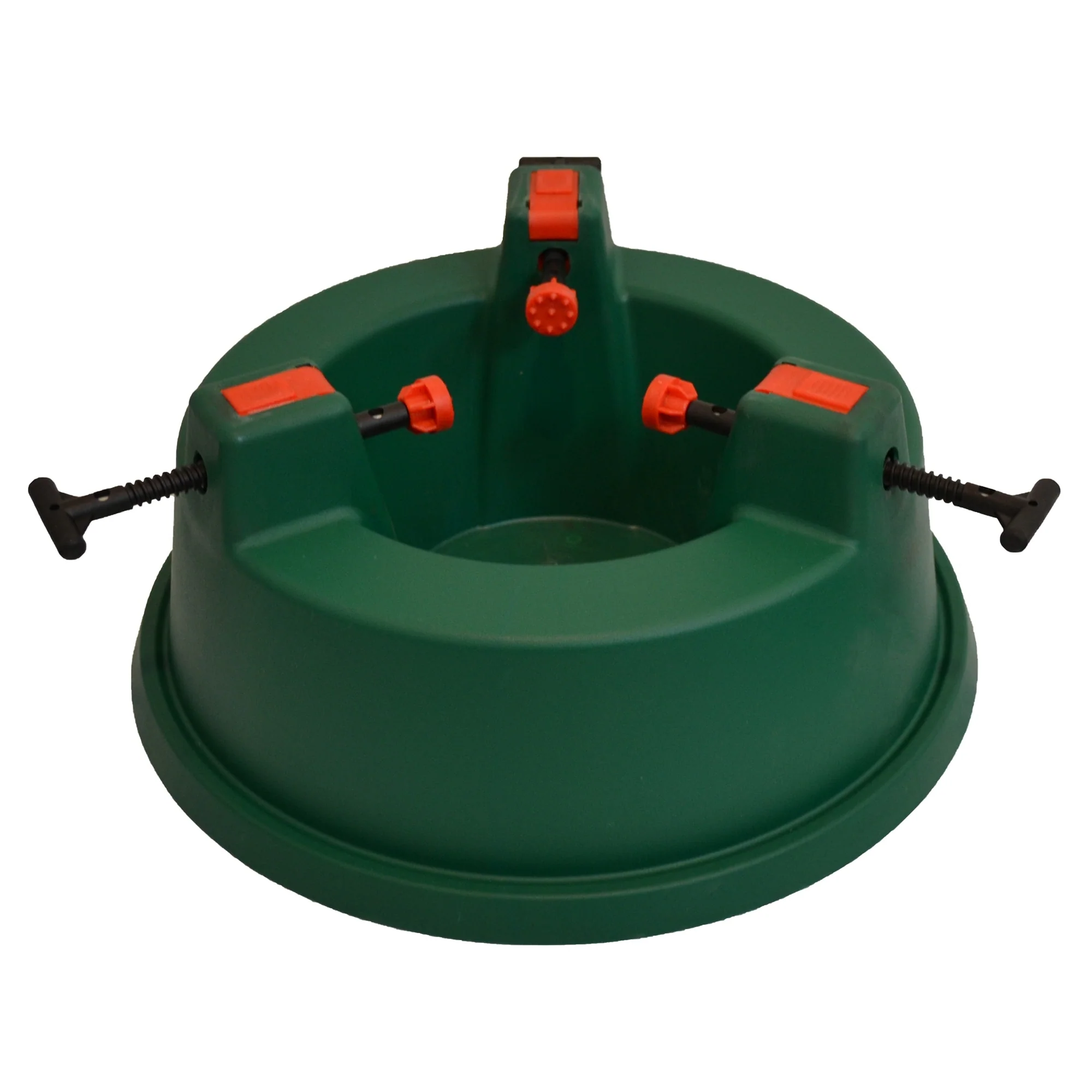 Green Wide Mouth Simple Set Live Tree St -Hold Trees Up To 6ft