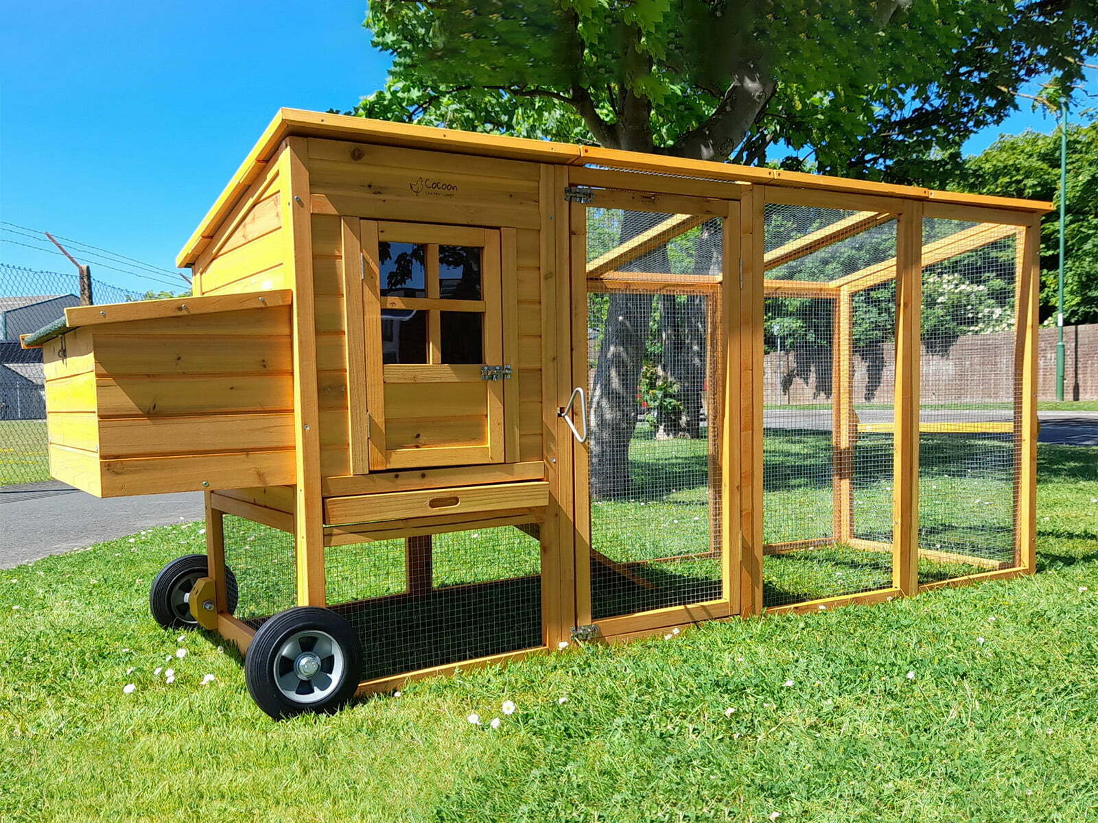 The Courtyard Portable Chicken Coop