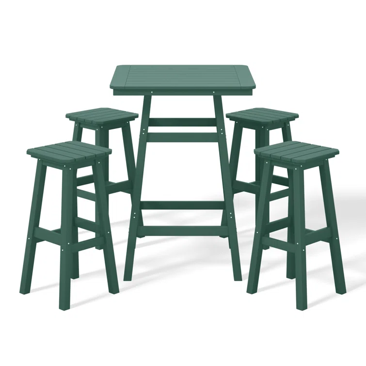Aswini 5-Piece Square Bar Set
