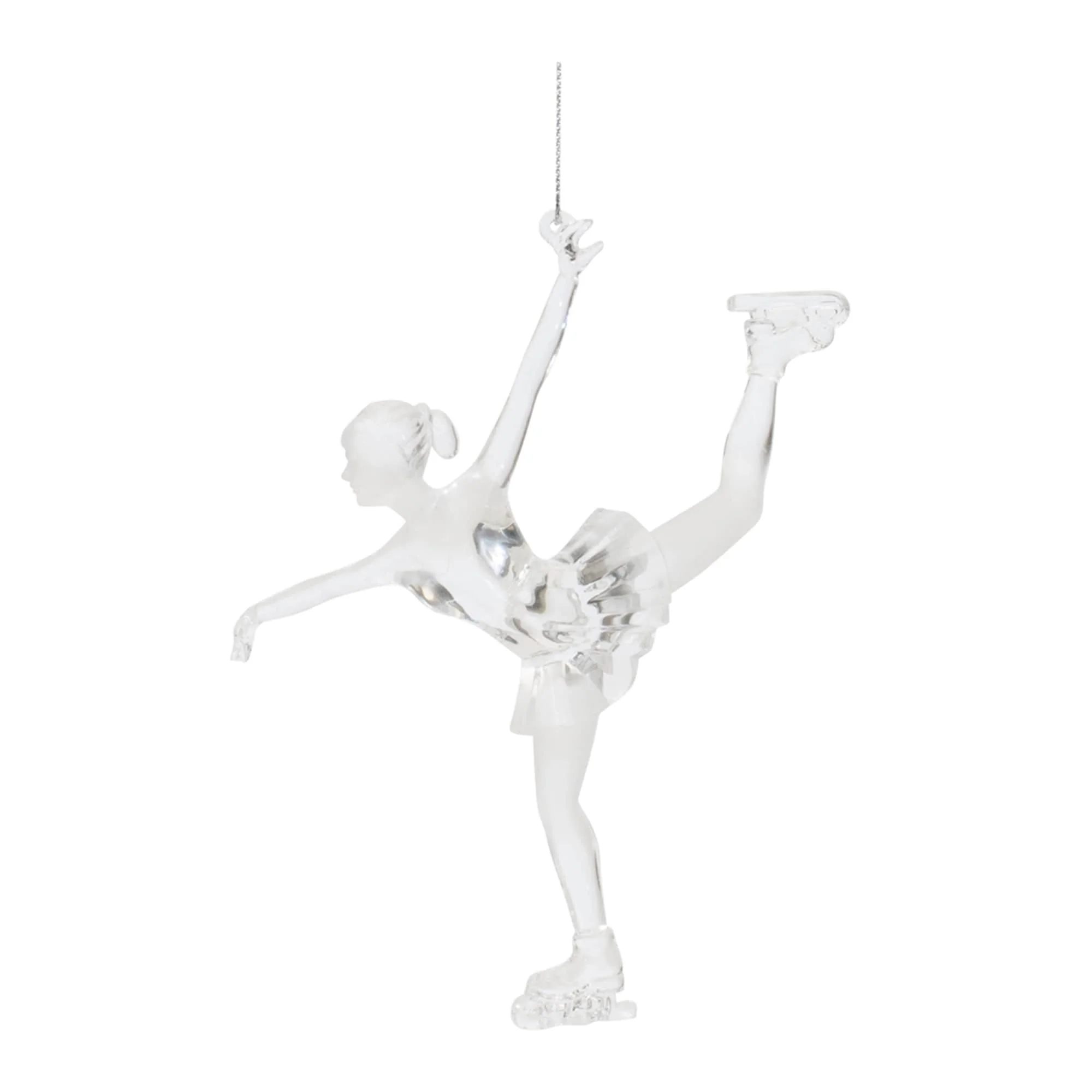 Ice Skating Girl Christmas Ornaments - 5.75