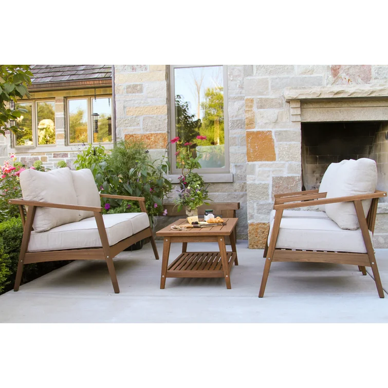 Akiva 6 - Person Outdoor Seating Group with Cushions