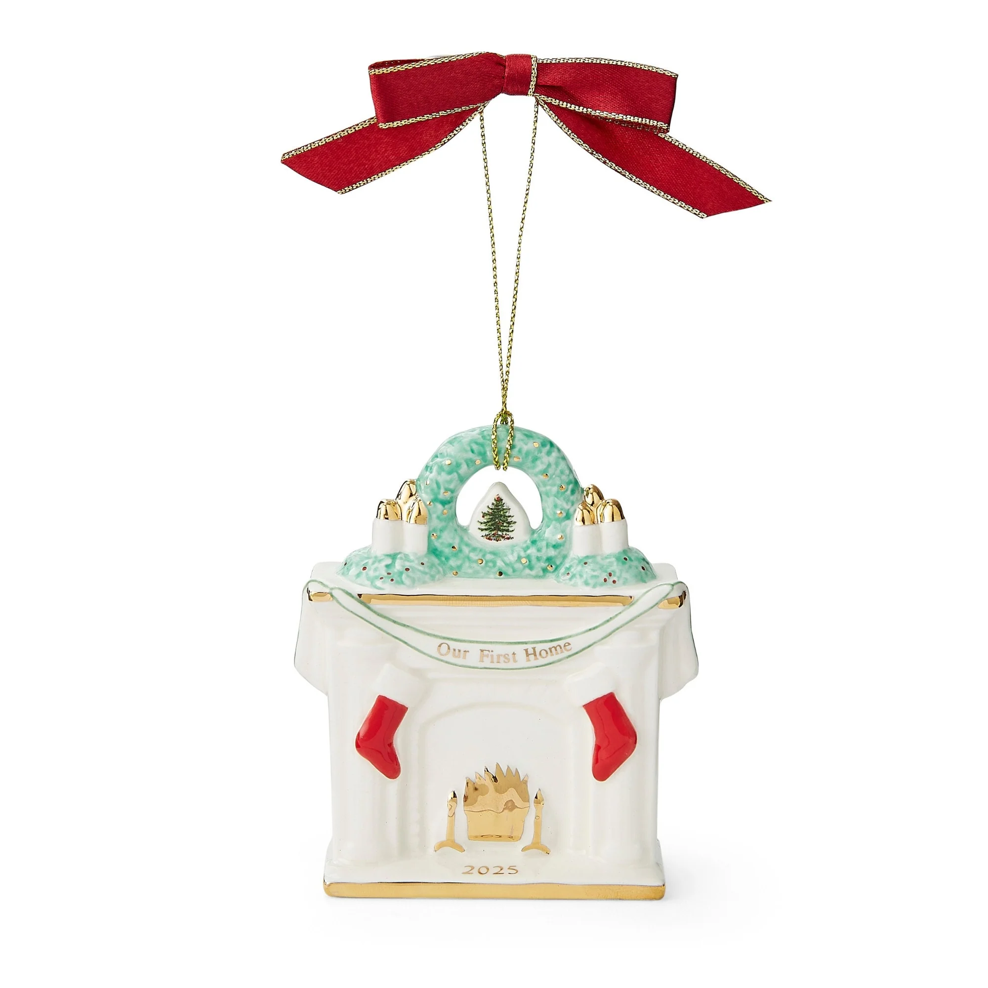 Spode First Home Fireplace Ornament 2025