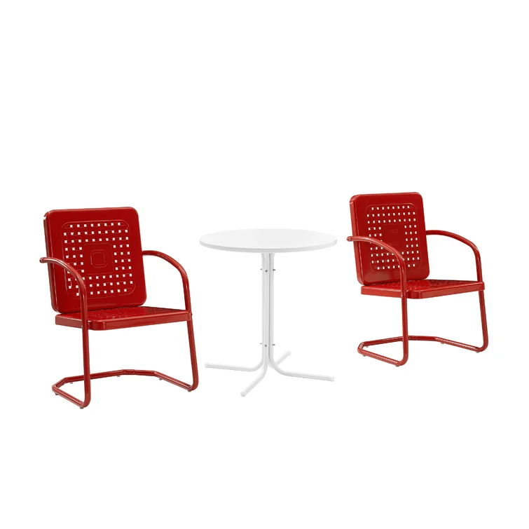 Landyn 2 - Person Round Outdoor Dining Set