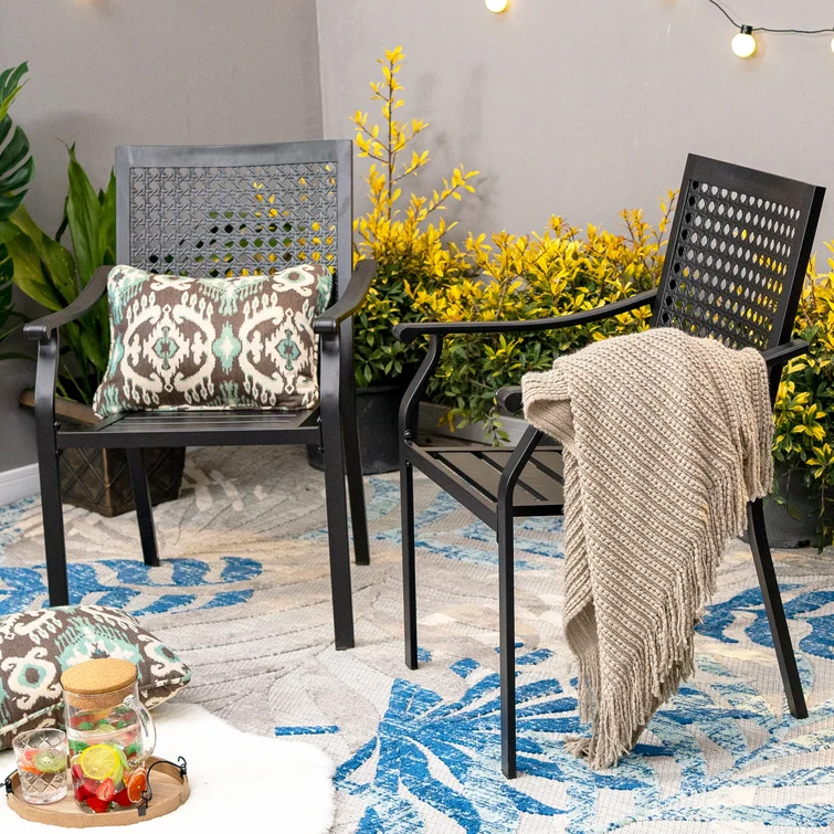 Alyah 6 - Person Rectangular Outdoor Dining Set