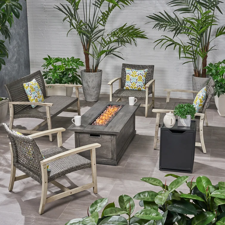 Planchette 6 - Person Outdoor Seating Group