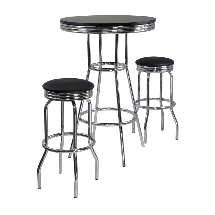 Anizoba 2 - Person Round Outdoor Dining Set