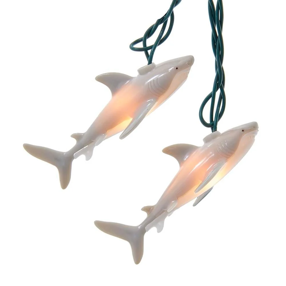 Kurt Adler UL 10-Light Fake Shark Light Set