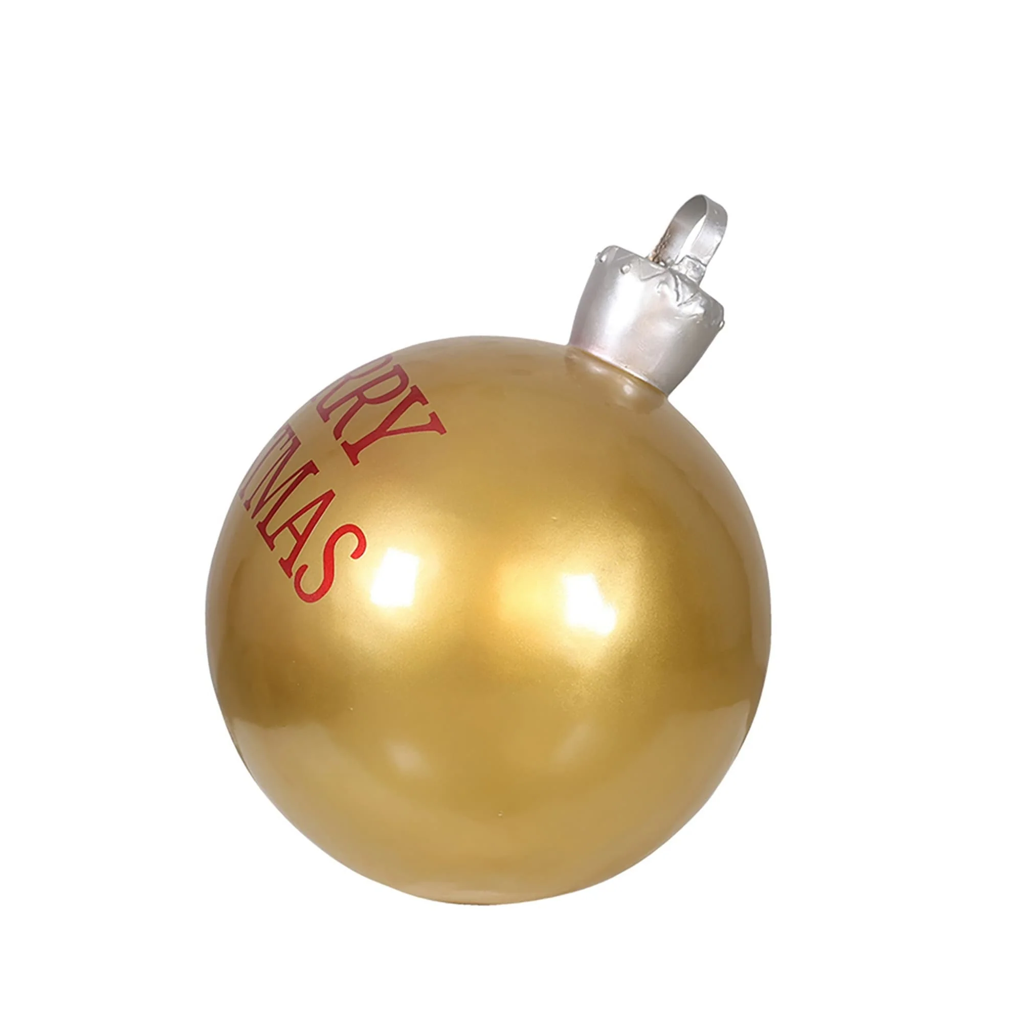 Commercial Fiberglass Merry Christmas Ball Ornament Outdoor Decoration - 26