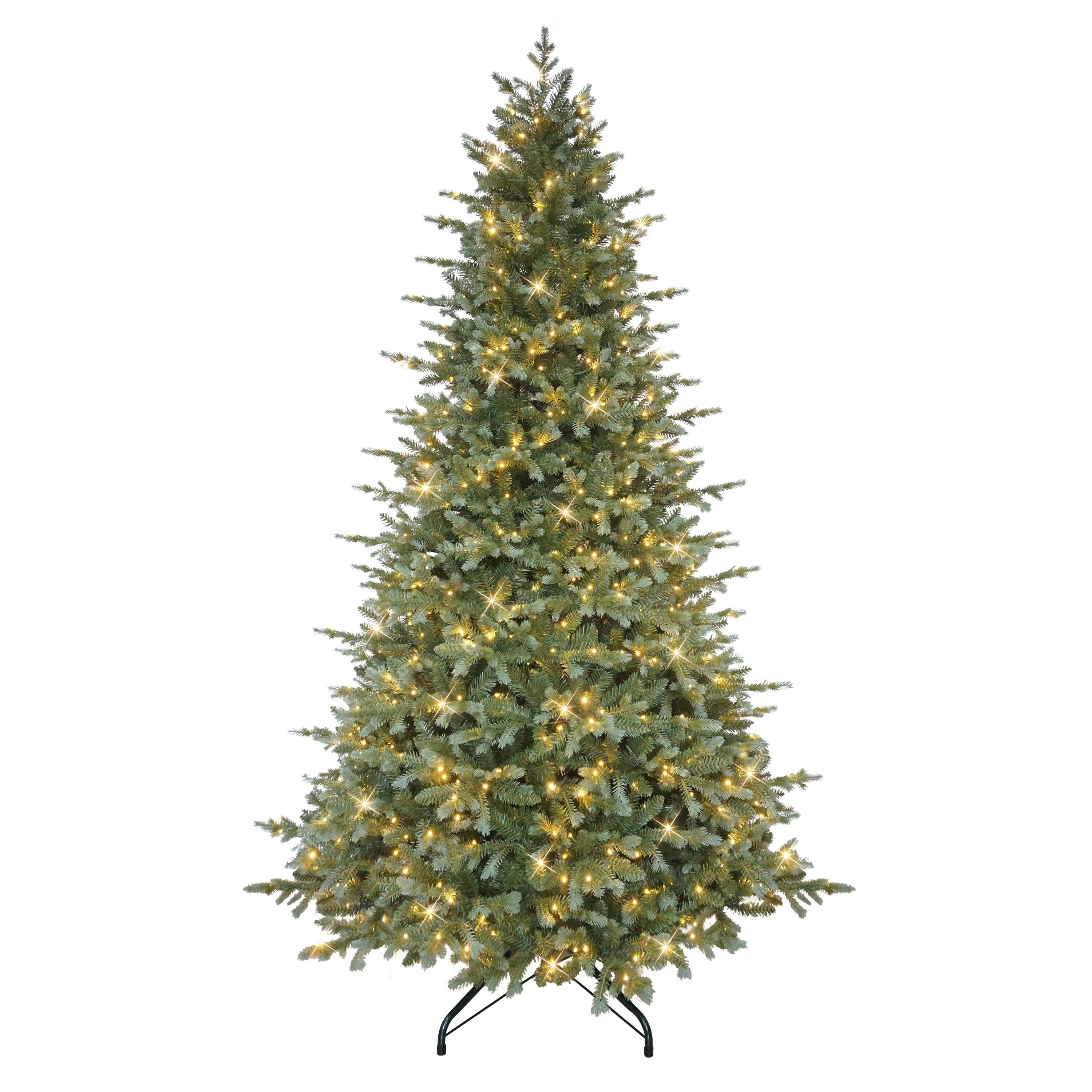 Puleo International 9' Pre-Lit Linden Fir Artificial Tree with 750 Dual-Color LED Lights