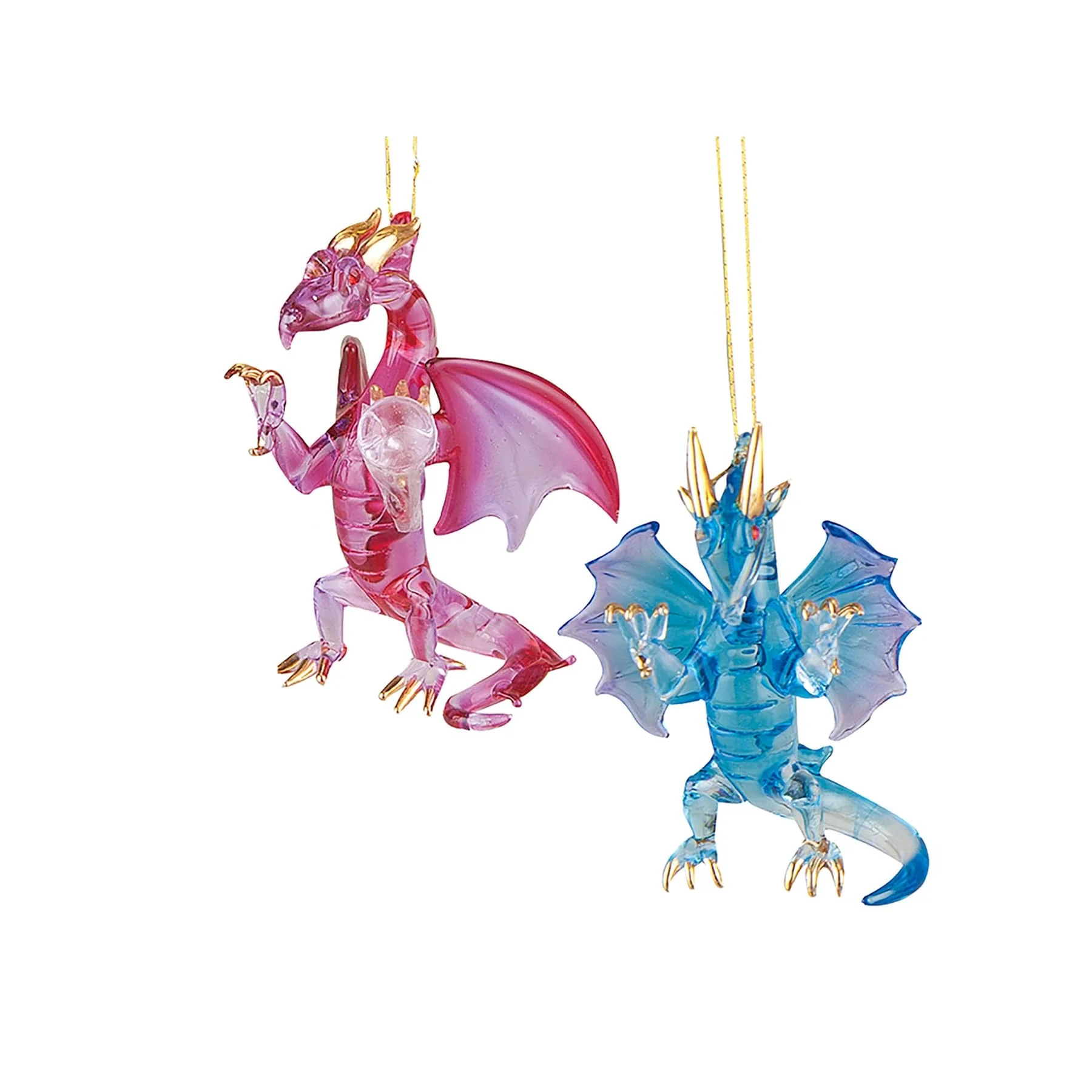 Mini Dragon Ornament Set of 3 - Set of 3