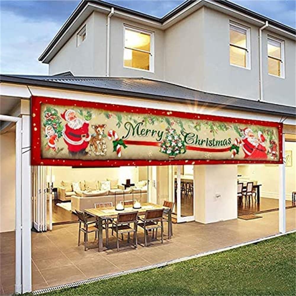 Vintage Merry Christmas Yard Decoration Sign
