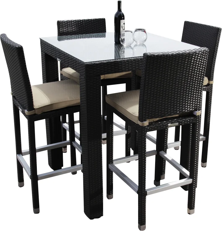 Ibiza 4 - Person Square Outdoor Dining Set with Cushions