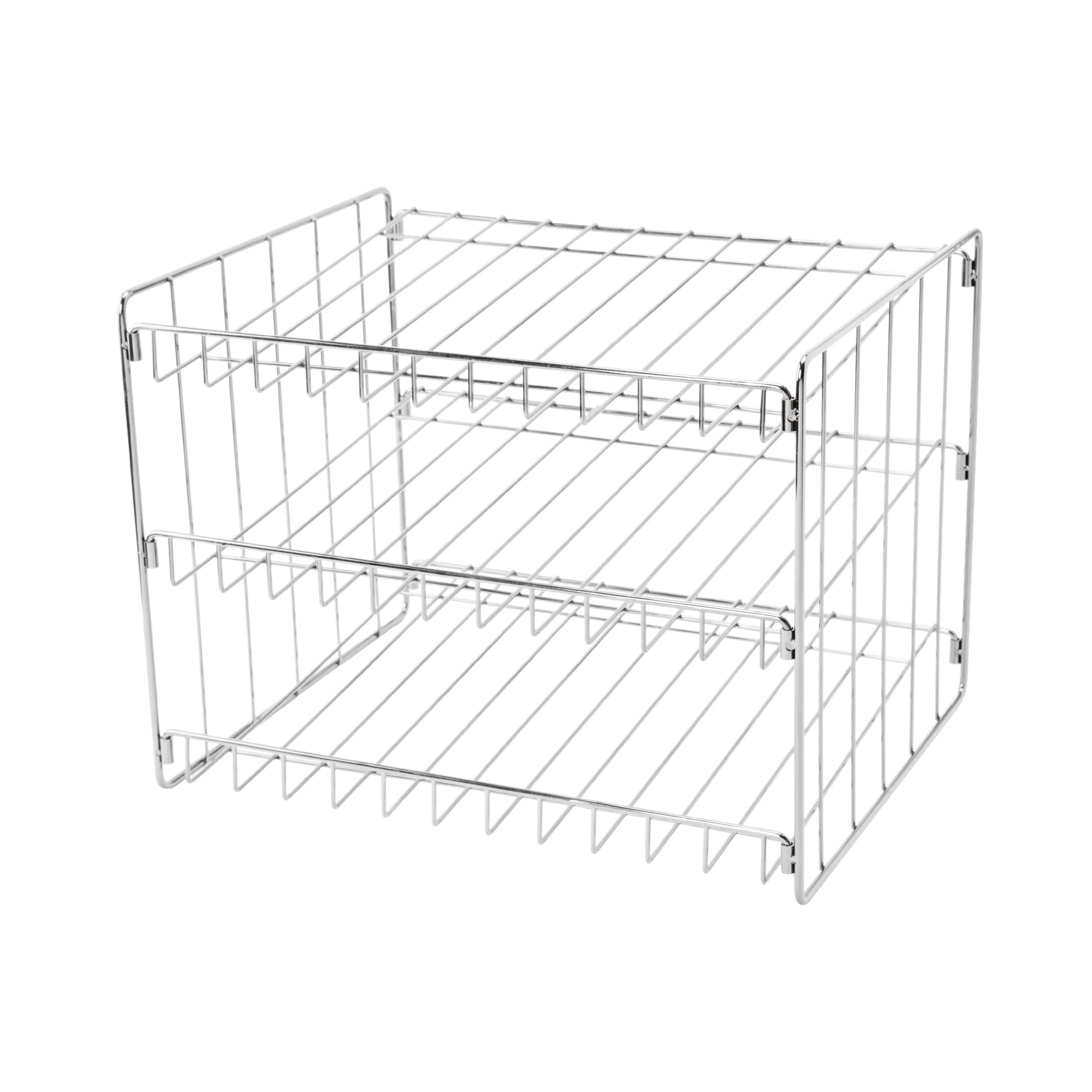 Kitchen Details 3 Tier Can Storage Organizer Rack - 14.5