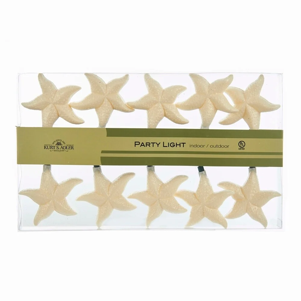 Kurt Adler UL 10-Light Starfish Light Set
