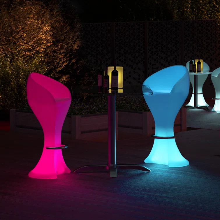 Round Outdoor Dining Set (Set of 2)