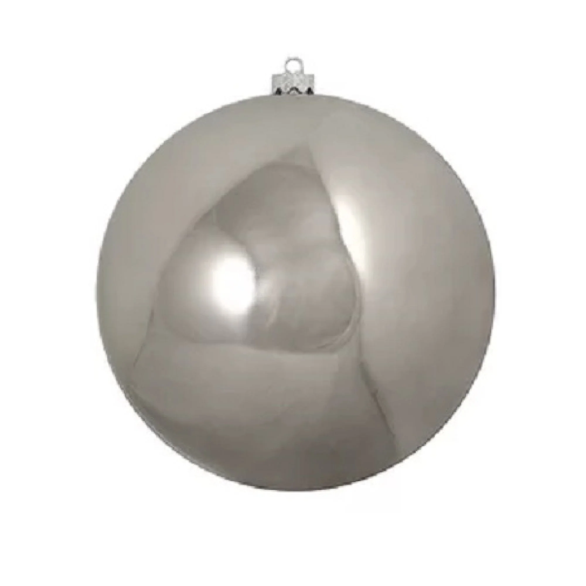 40ct White Polar Pearl Glass Ball Christmas Ornament 1.50