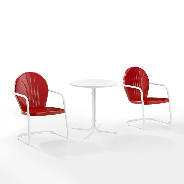 Landyn 2 - Person Round Outdoor Dining Set