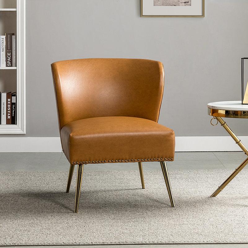 Angela Leather Side Chair