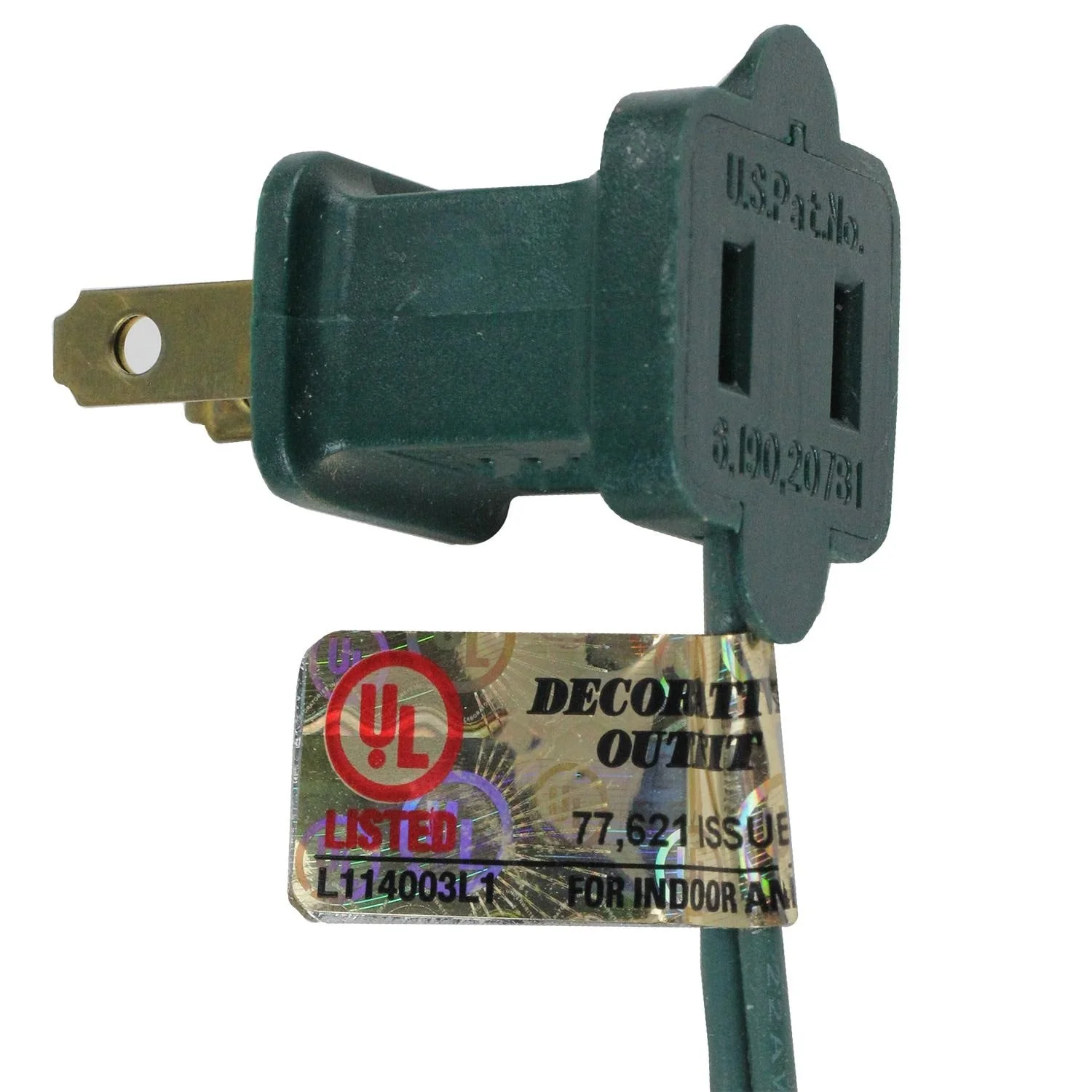 100-Count Teal Green Mini Christmas Light Set, 18ft Green Wire