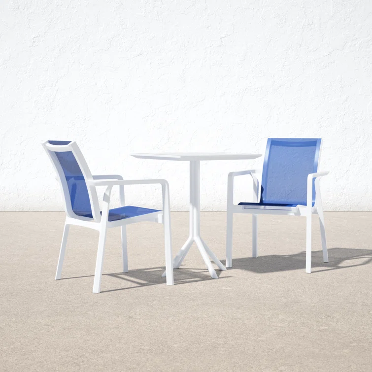 Farrah 2 - Person Square Outdoor Dining Set