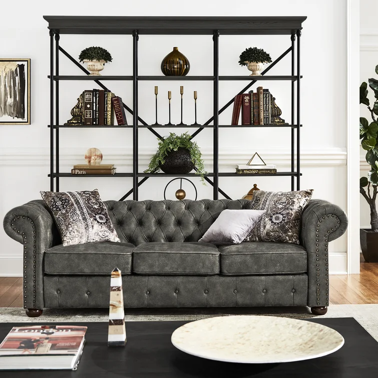 Huskins 91.34'' Upholstered Sofa