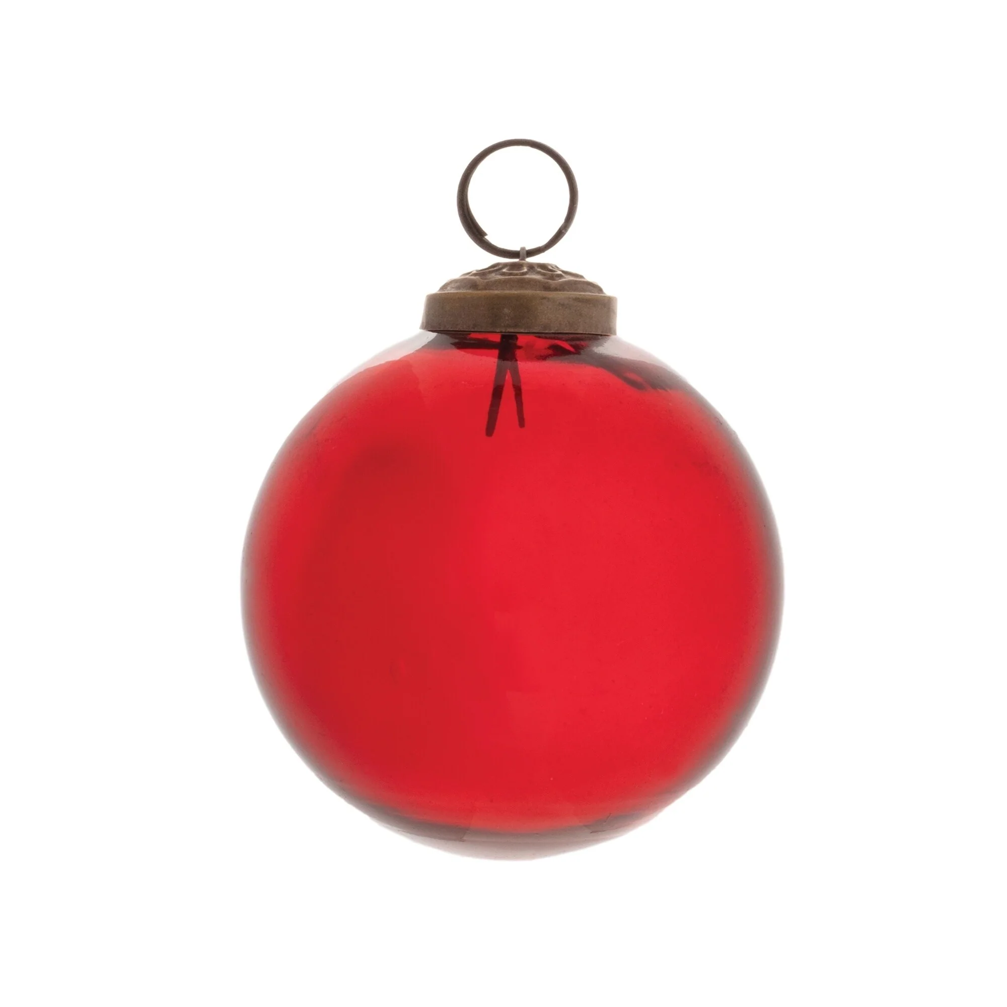 Solid Glass Christmas Ball Ornaments - 4