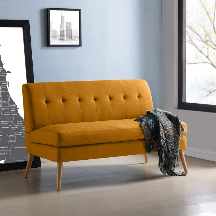 Valeria 55.1'' Upholstered Loveseat