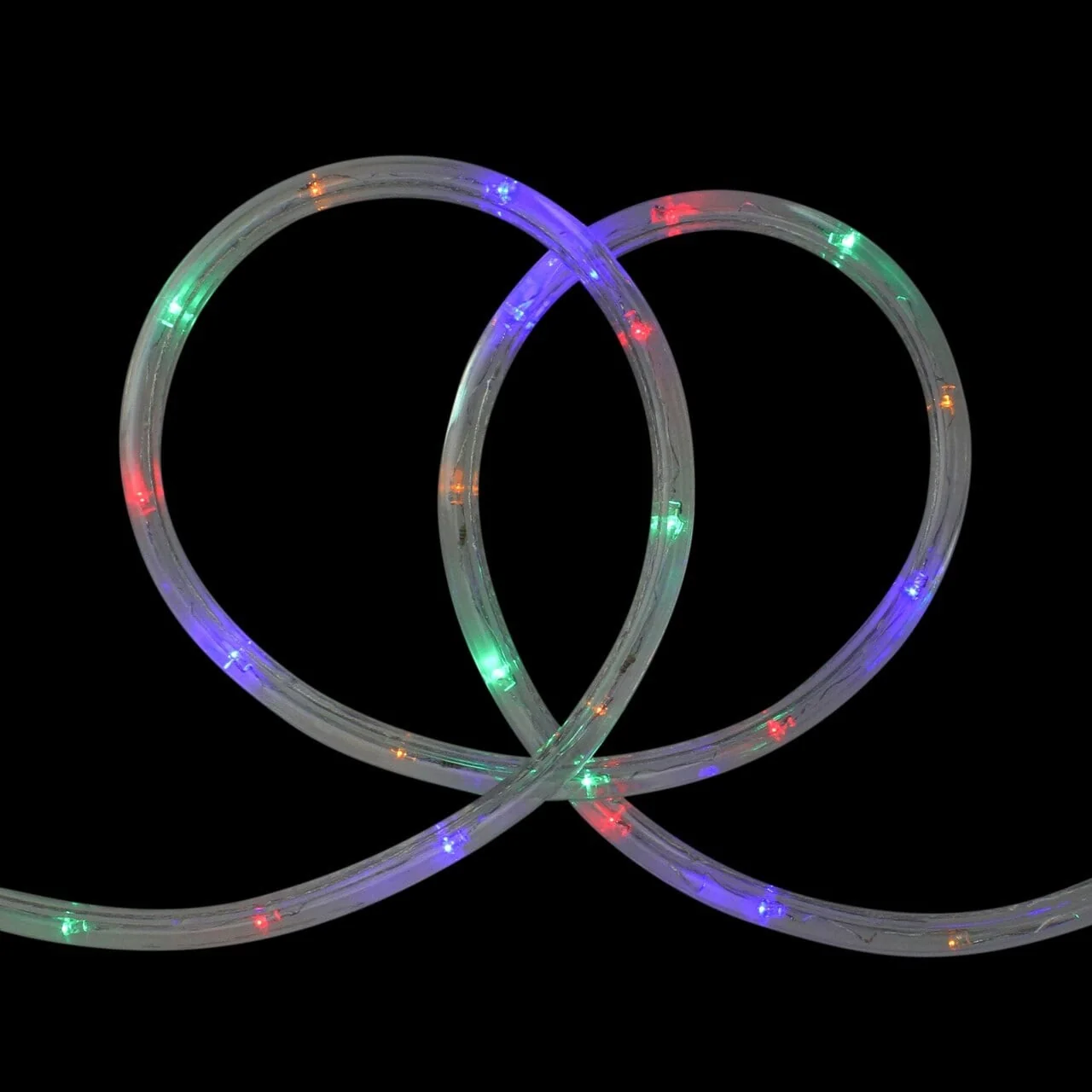 100ft Multi-Color LED Christmas Rope Lights