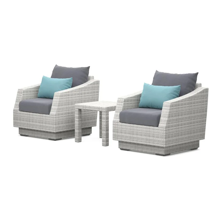 Sehrish 2 - Person Outdoor Seating Group with Cushions