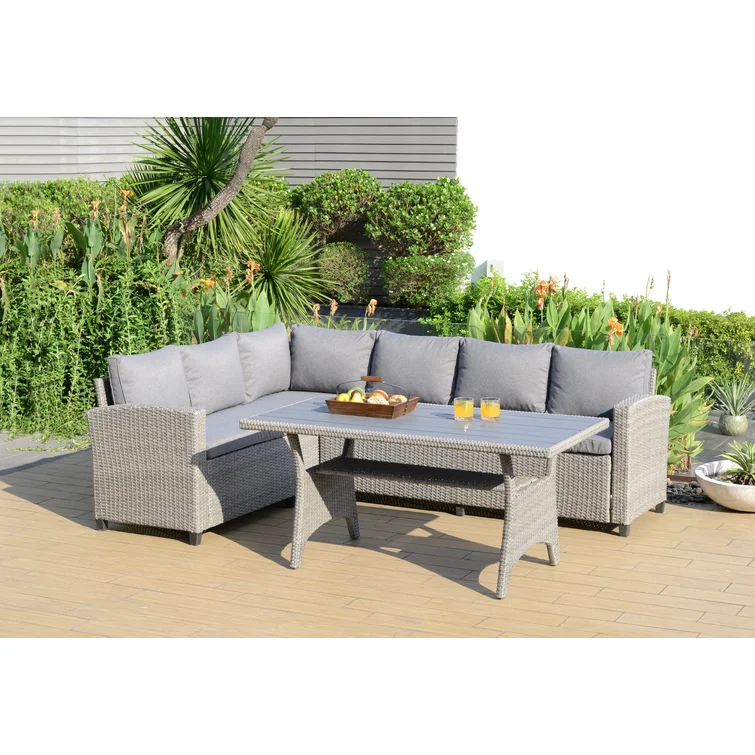 Umah 5 - Person Outdoor Seating Group with Cushions