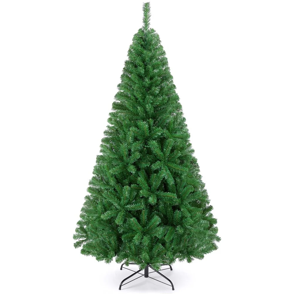 Yaheetech 6Ft/7.5Ft Artificial Lifelike Artificial Christmas Pine Tree