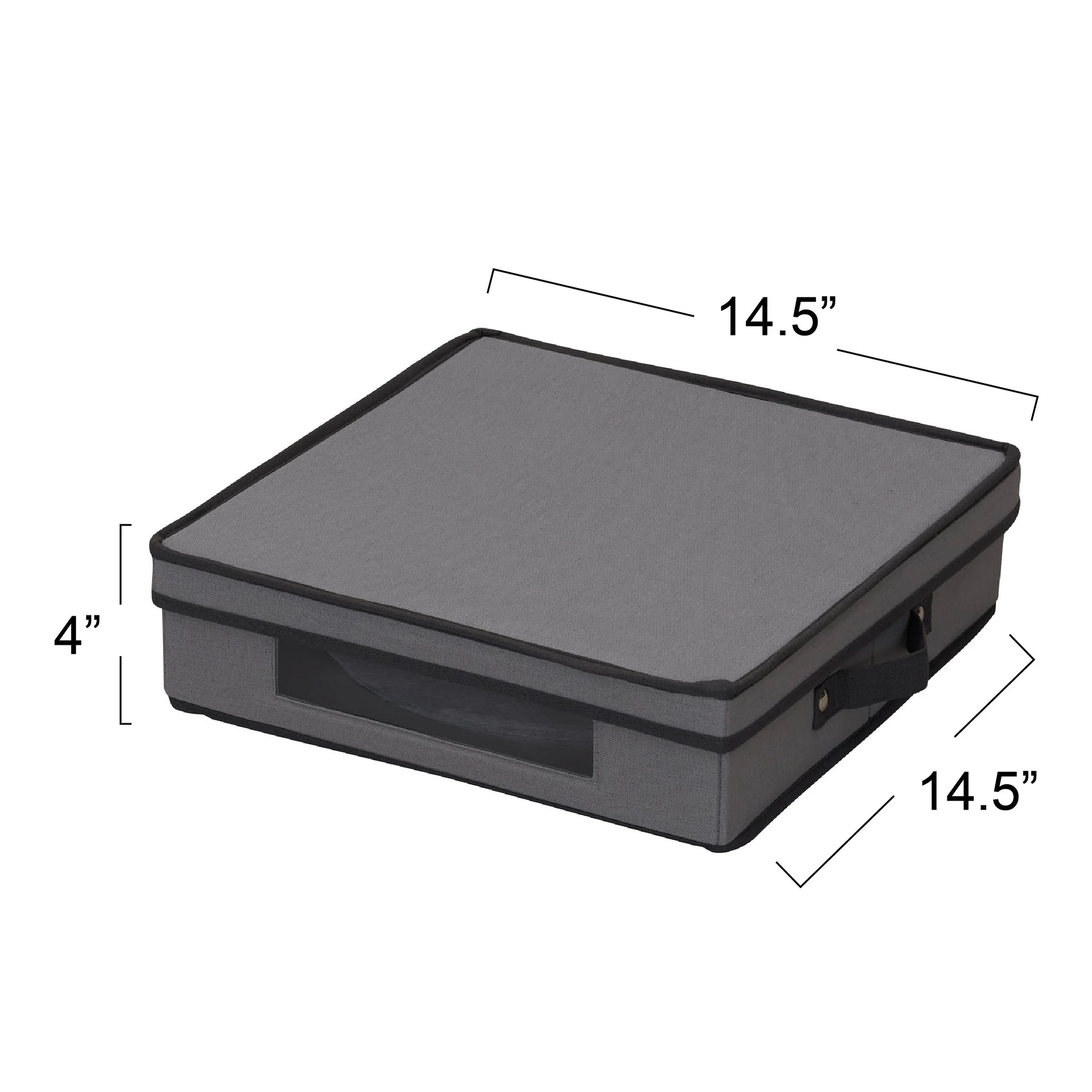 Household Essentials Charger Plate Storage Box - 14.5
