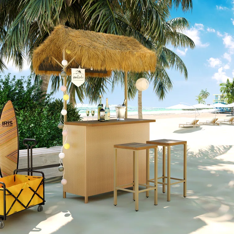 Remond 2 - Person Rectangular Outdoor Dining Set